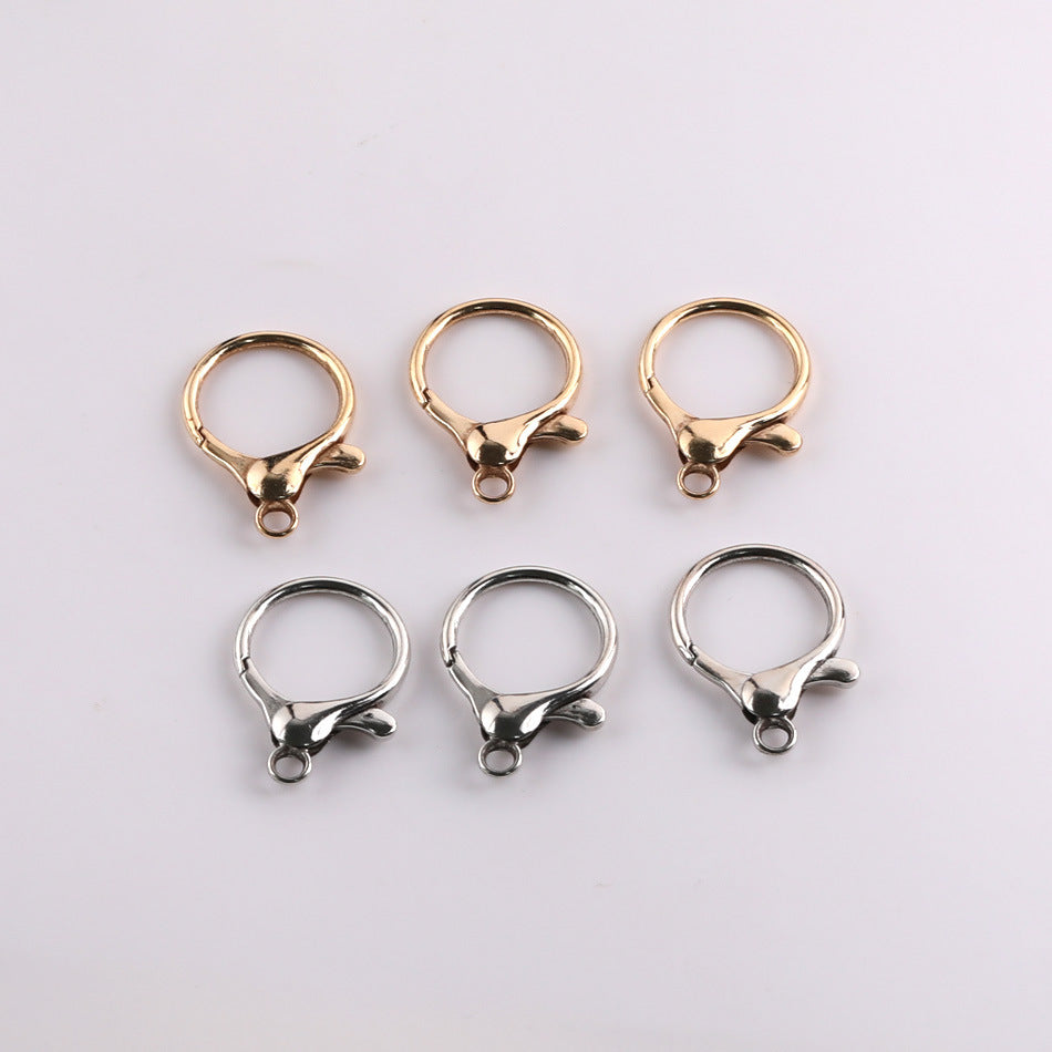 3pcs Zinc alloy round lobster clasp - additional product photo 3