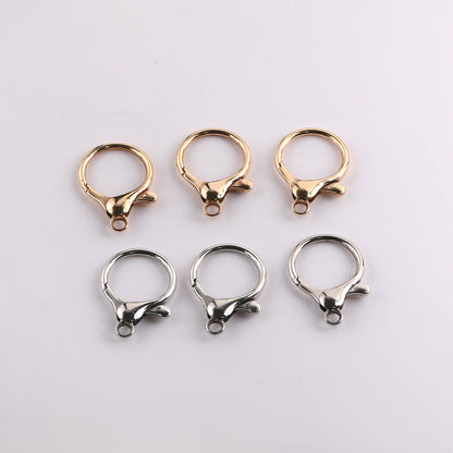 3pcs Zinc alloy round lobster clasp - additional product photo 3