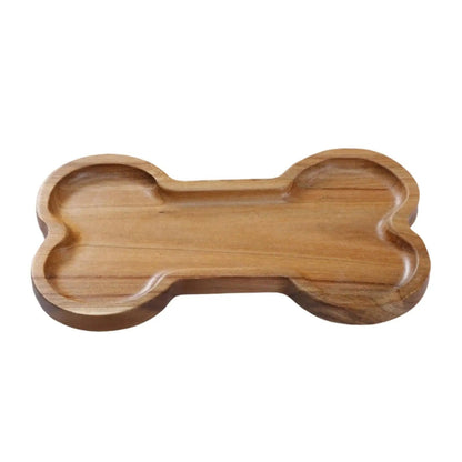 Wood Breakfast Tray Irregular Shape Dessert Serving Platter
