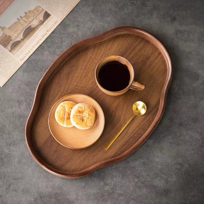Wooden Decorative Serving Tray for Coffee Table