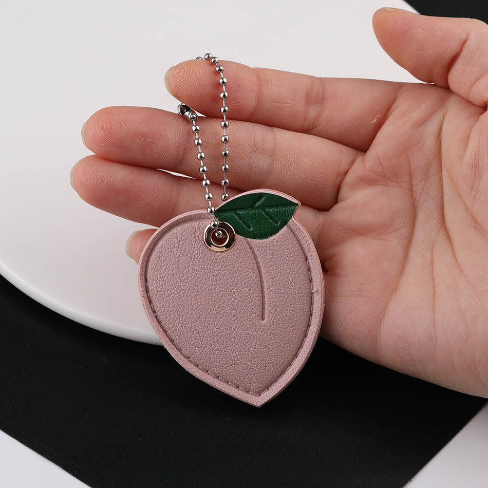 3pcs Cute Leather Fruit Shape Charm Pendant DIY Accessory - additional product photo 2