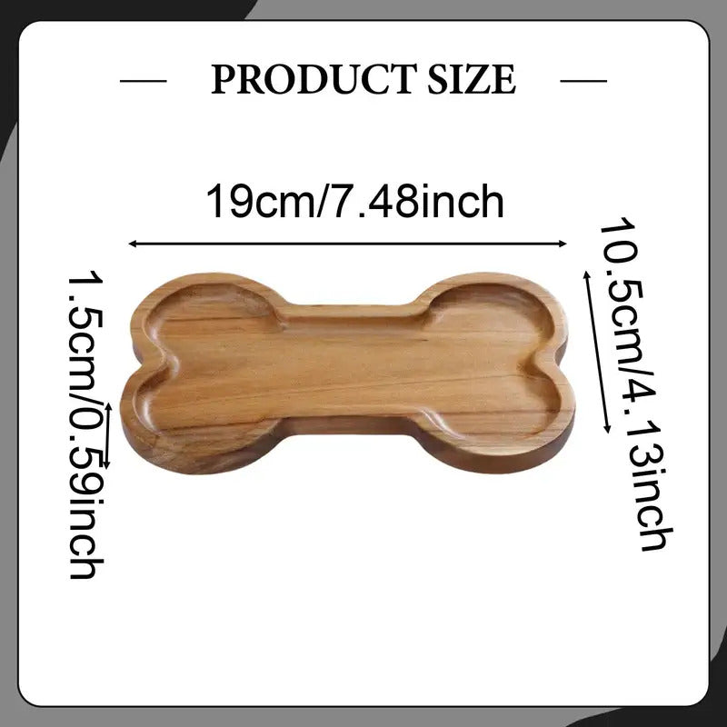 Wood Breakfast Tray Irregular Shape Dessert Serving Platter