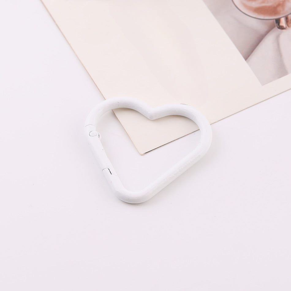 Colorful painted heart spring coil - additional product photo 1