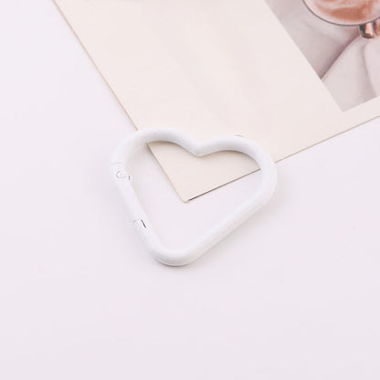 Colorful painted heart spring coil - additional product photo 1