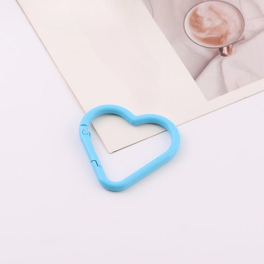 Colorful painted heart spring coil - Fruit Green